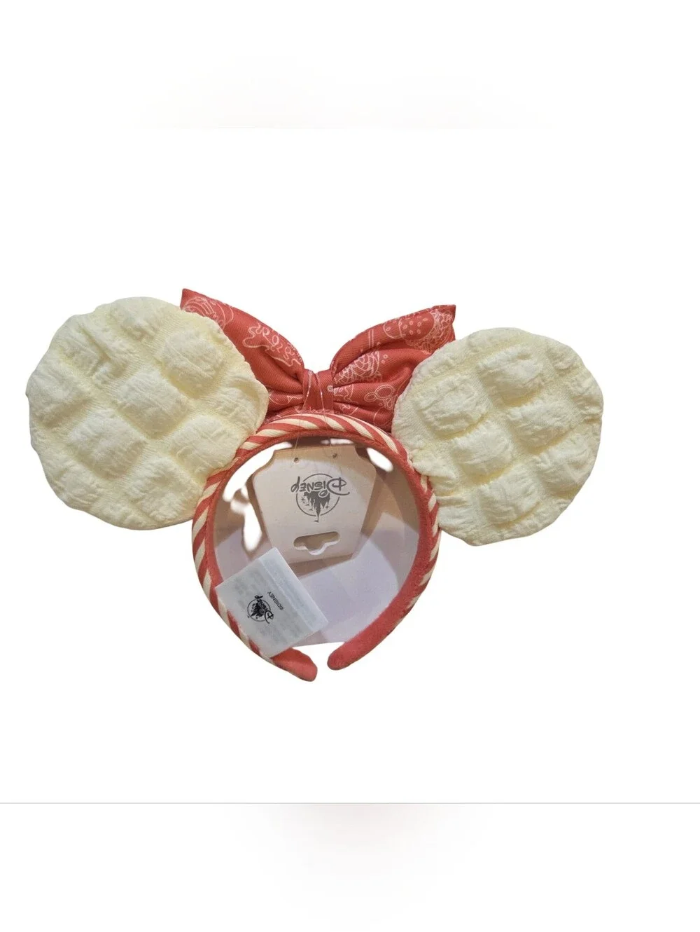 Disney Parks Snacks Popcorn Minnie Mouse Ears Headband NEW
